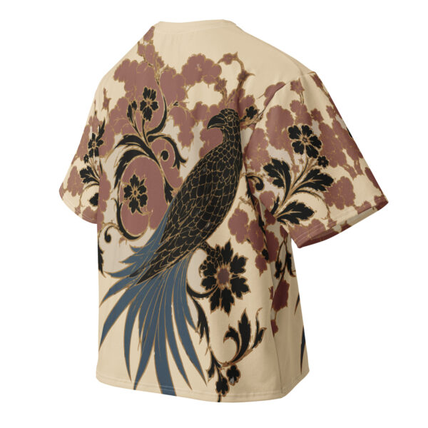 all-over-print-oversized-cotton-t-shirt-white-back-6a82ea759c716.jpg Botanical Bird Cream Print Tee