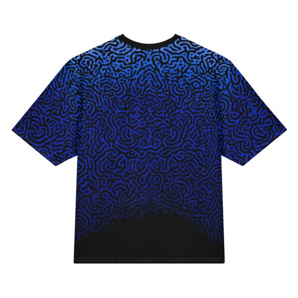 Blue Maze Gradient Print Tee