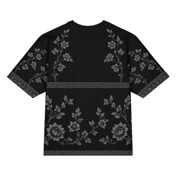 Noir Floral Print Tee