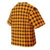 Amber Crosshatch Printed Tee