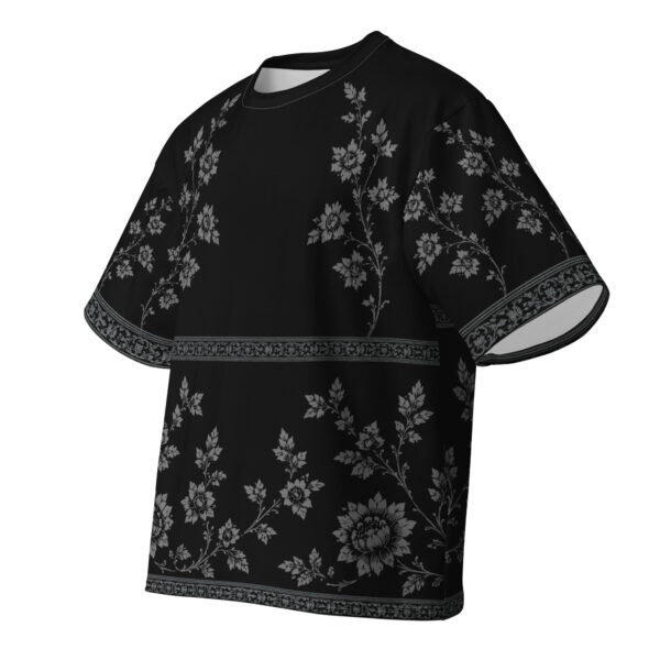 Noir Floral Print Tee