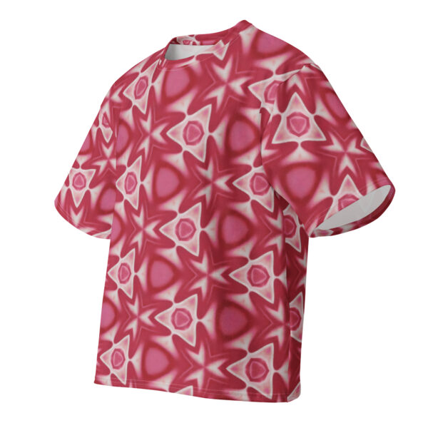 Crimson Kaleidoscope Printed Tee