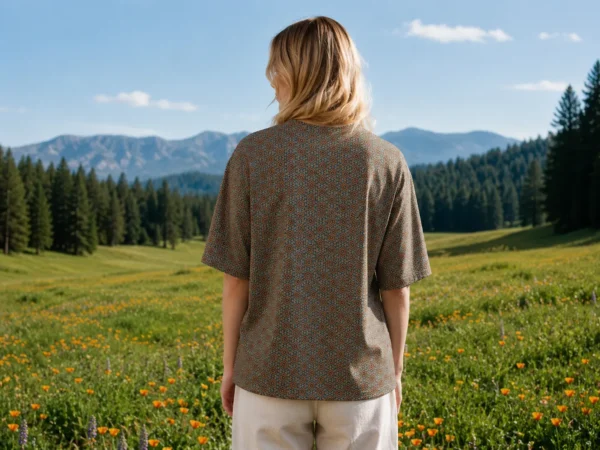 Desert Geometry Printed Tee