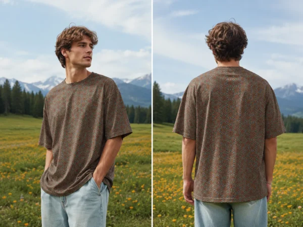 Desert Geometry Printed Tee