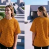 Amber Weave Tee