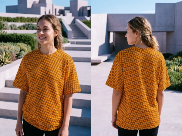 Amber Weave Tee