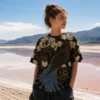 Floral Phoenix Print Tee