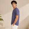Indigo Bloom Printed Tee