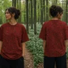 Red Mirage Printed Tee