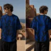 Skeleton Star Male Skeleton Star Print Tee