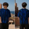 Skeleton Star teen Male Skeleton Star Print Tee