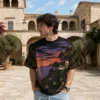 Sunset Coast  Print Tee