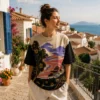 Sunset Villa Cream female main Sunset Villa Cream Print Tee