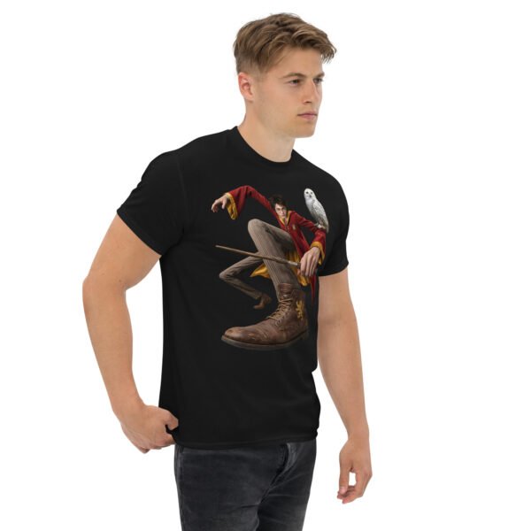 unisex-classic-tee-black-right-front-6a80454d18701.jpg Young Wizard Graphic Tee