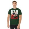 unisex-classic-tee-forest-green-front-6a802bf55b1c4.jpg USA Pride Soccer Graphic Tee