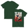 unisex-classic-tee-forest-green-front-and-back-6a802bf55bf46.jpg USA Pride Soccer Graphic Tee