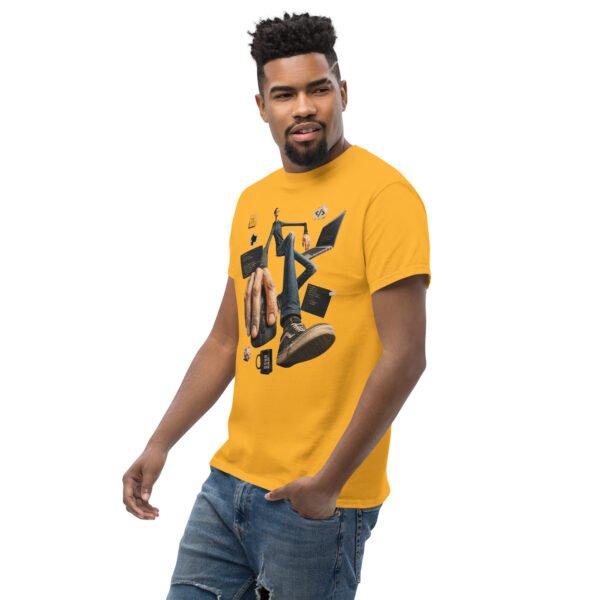 unisex-classic-tee-gold-left-front-6a8037a753061.jpg Programmer Graphic Tee