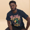 unisex-classic-tee-navy-front-2-6a8034b51b029.jpg Lucky Duck Graphic Tee