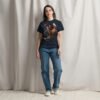 unisex-classic-tee-navy-front-6a80454d19dd4.jpg Young Wizard Graphic Tee