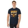 unisex-classic-tee-navy-front-6a80520ee932d.jpg Busy Bee Graphic Tee
