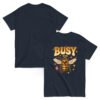 unisex-classic-tee-navy-front-and-back-6a80520eea34a.jpg Busy Bee Graphic Tee