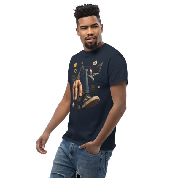 unisex-classic-tee-navy-left-front-6a8037a7530c2.jpg Programmer Graphic Tee