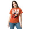 unisex-classic-tee-orange-front-6a802bf55baa8.jpg USA Pride Soccer Graphic Tee