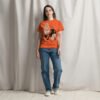 unisex-classic-tee-orange-front-6a804e5ca2727.jpg Neo Graphic Tee