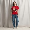 unisex-classic-tee-red-front-6a804e5ca2759.jpg Neo Graphic Tee