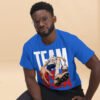 unisex-classic-tee-royal-front-2-6a802bf55b619.jpg USA Pride Soccer Graphic Tee