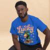 unisex-classic-tee-royal-front-2-6a8034b51b05f.jpg Lucky Duck Graphic Tee