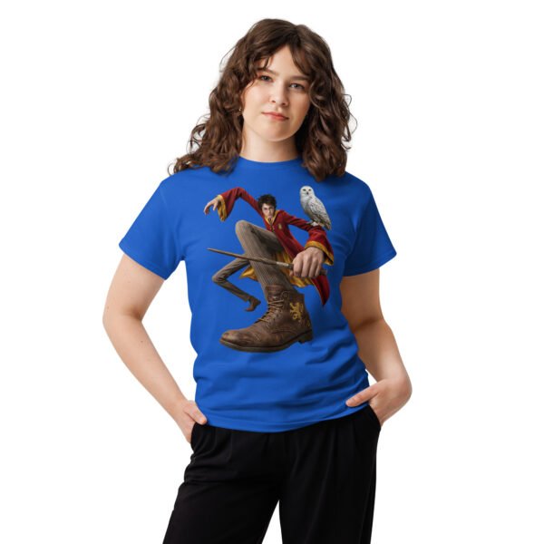 unisex-classic-tee-royal-front-6a80454d1a39b.jpg Young Wizard Graphic Tee