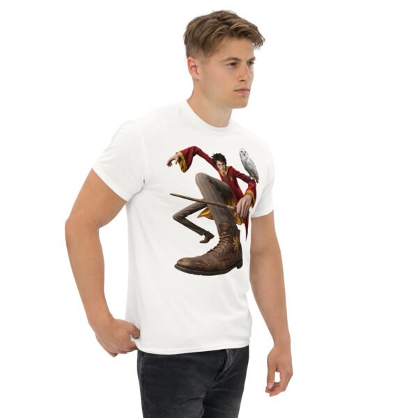 unisex-classic-tee-white-right-front-6a80454d196f0.jpg Young Wizard Graphic Tee