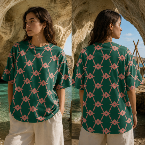 Verdant Bloom Print Tee