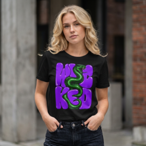 db3b93084dee61634f5a950b8fec52fa.png Wicked Snake Halloween Graphic T-Shirt