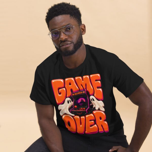 Game Over Halloween Graphic T-Shirt