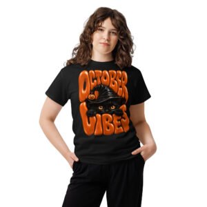 October Vibes Halloween Graphic T-Shirt