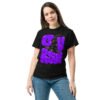 unisex-classic-tee-black-front-6aa50df613700.jpg Curse Witch Hat Graphic T-Shirt