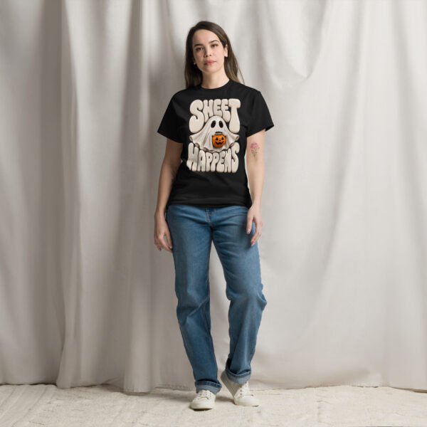 Sheet Happens Halloween Graphic T-Shirt
