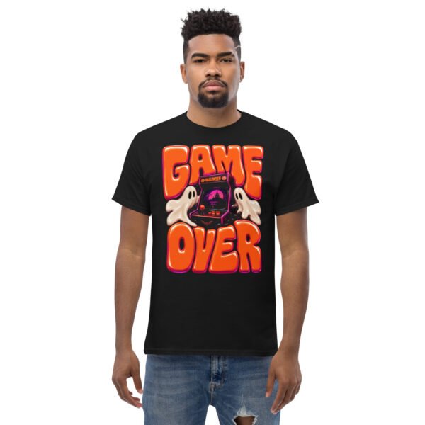Game Over Halloween Graphic T-Shirt