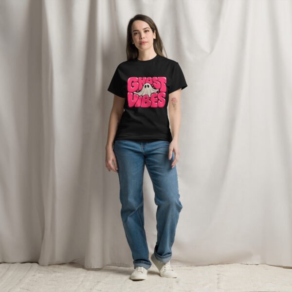 Ghost Vibes Halloween Graphic T-Shirt