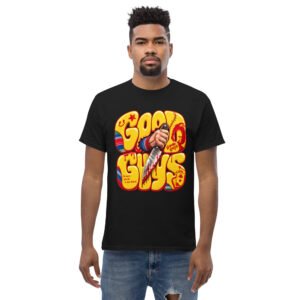 unisex-classic-tee-black-front-6aaa7805b4d6b.jpg Good Guys Graphic T-Shirt