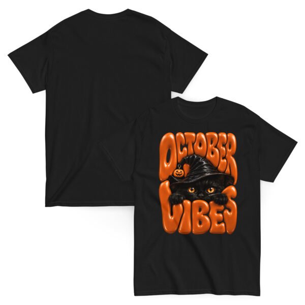 October Vibes Halloween Graphic T-Shirt