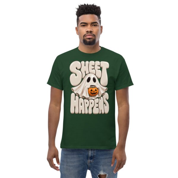 Sheet Happens Halloween Graphic T-Shirt