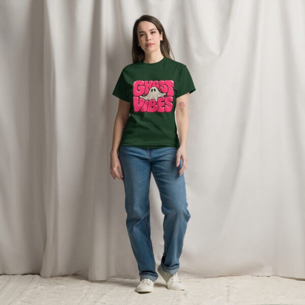 Ghost Vibes Halloween Graphic T-Shirt