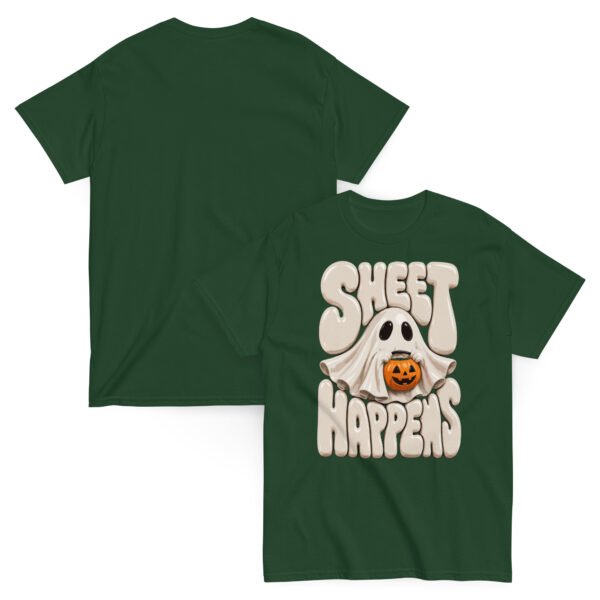 Sheet Happens Halloween Graphic T-Shirt