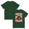 unisex-classic-tee-forest-green-front-and-back-6aaa6a67b7387.jpg Doll Horror Graphic Tee