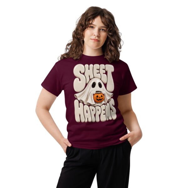 Sheet Happens Halloween Graphic T-Shirt