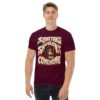 unisex-classic-tee-maroon-front-6aaa6a67b5ad5.jpg Doll Horror Graphic Tee