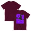 unisex-classic-tee-maroon-front-and-back-6aa50df613cd4.jpg Curse Witch Hat Graphic T-Shirt